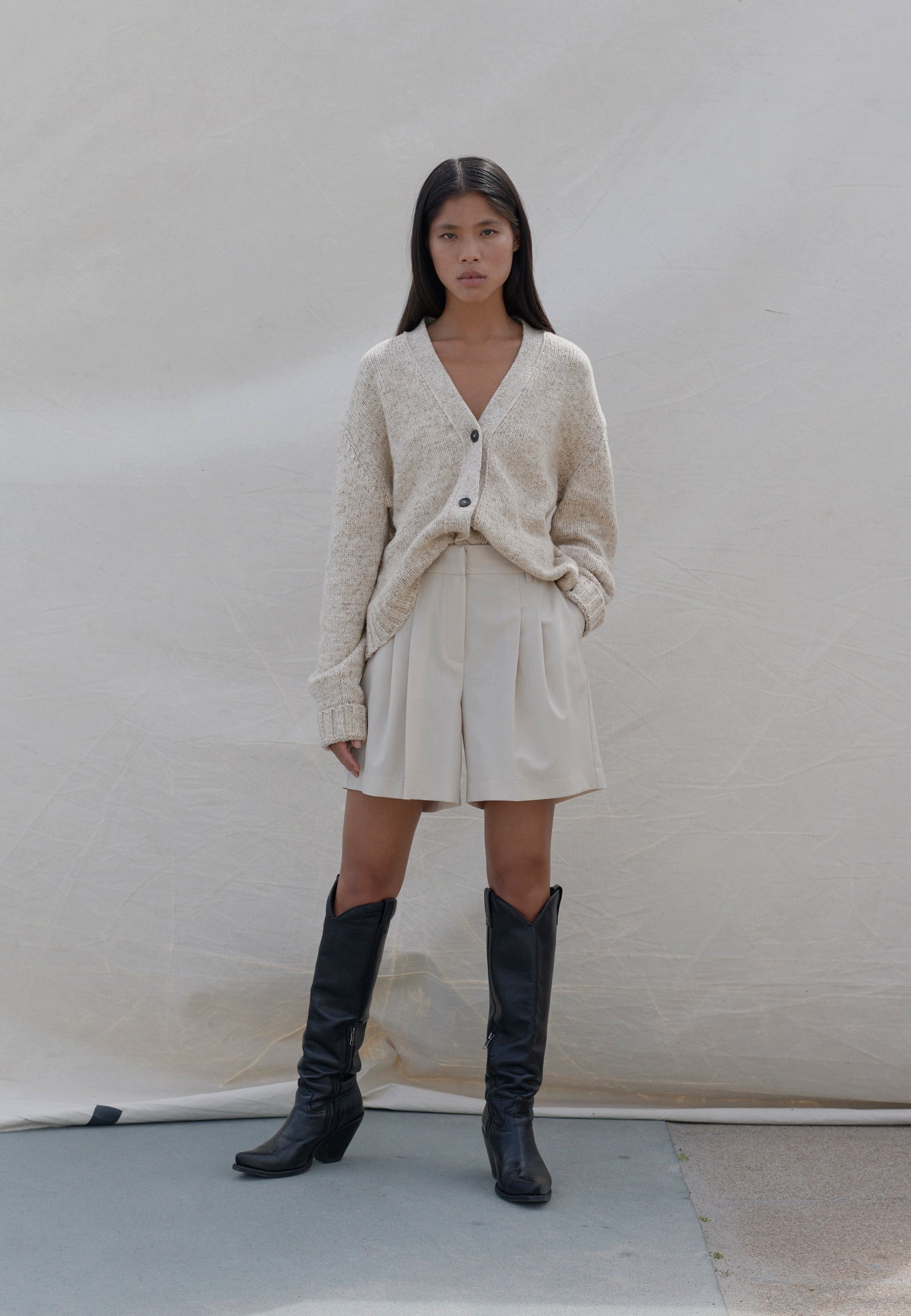 Carnabe Knit Cardigan