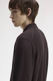 Classic Knitted Shirt Ls Rich Brown