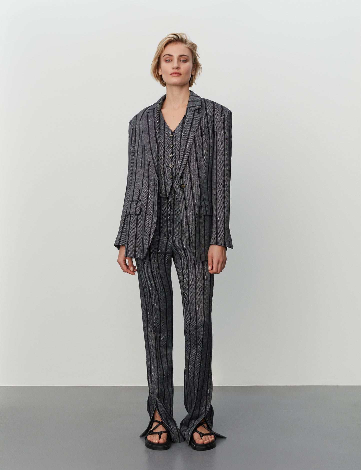 Allen Blazer- stripe