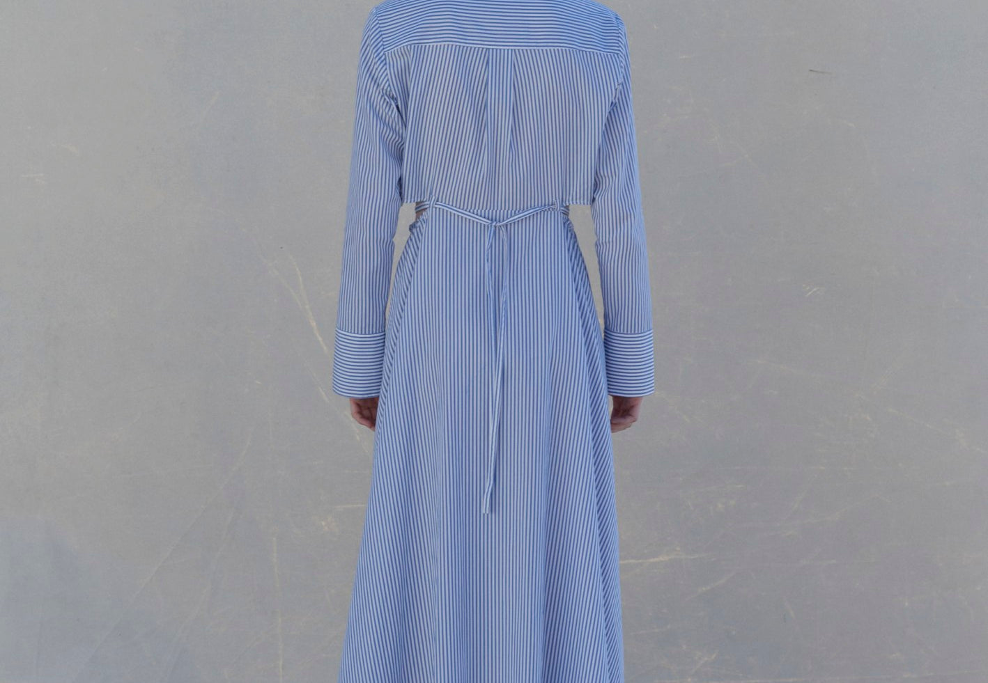 David Dress - Blue Stripe