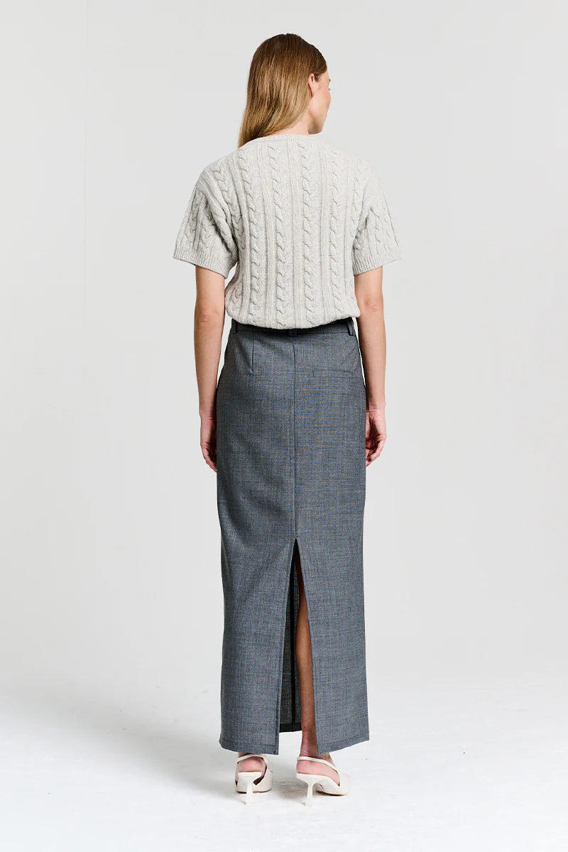 Diligent Skirt Light Grey