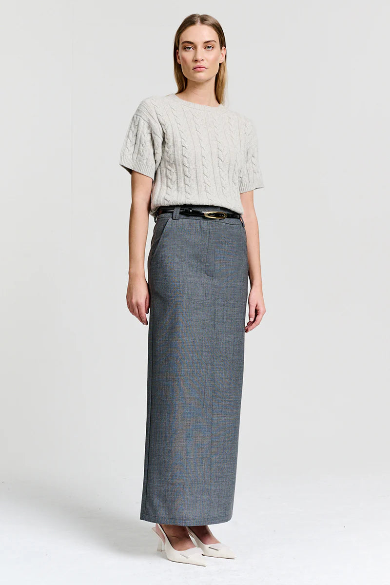 Diligent Skirt Light Grey