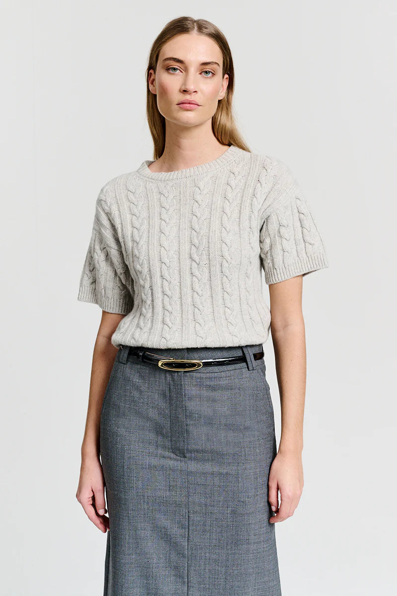 Diligent Skirt Light Grey
