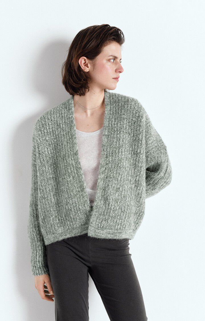 East Cardigan Moulded Melange