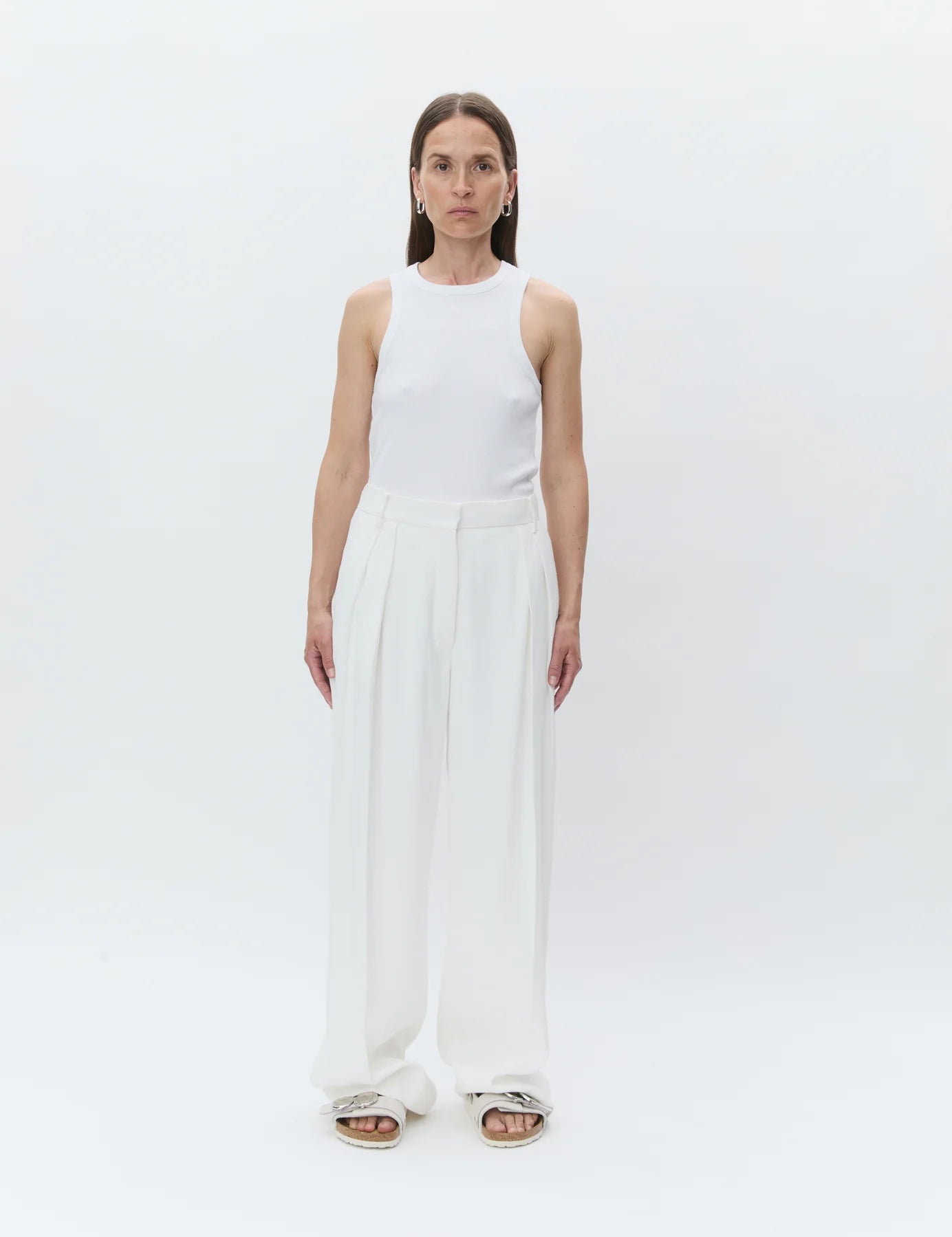 Enzo Bright White Pant