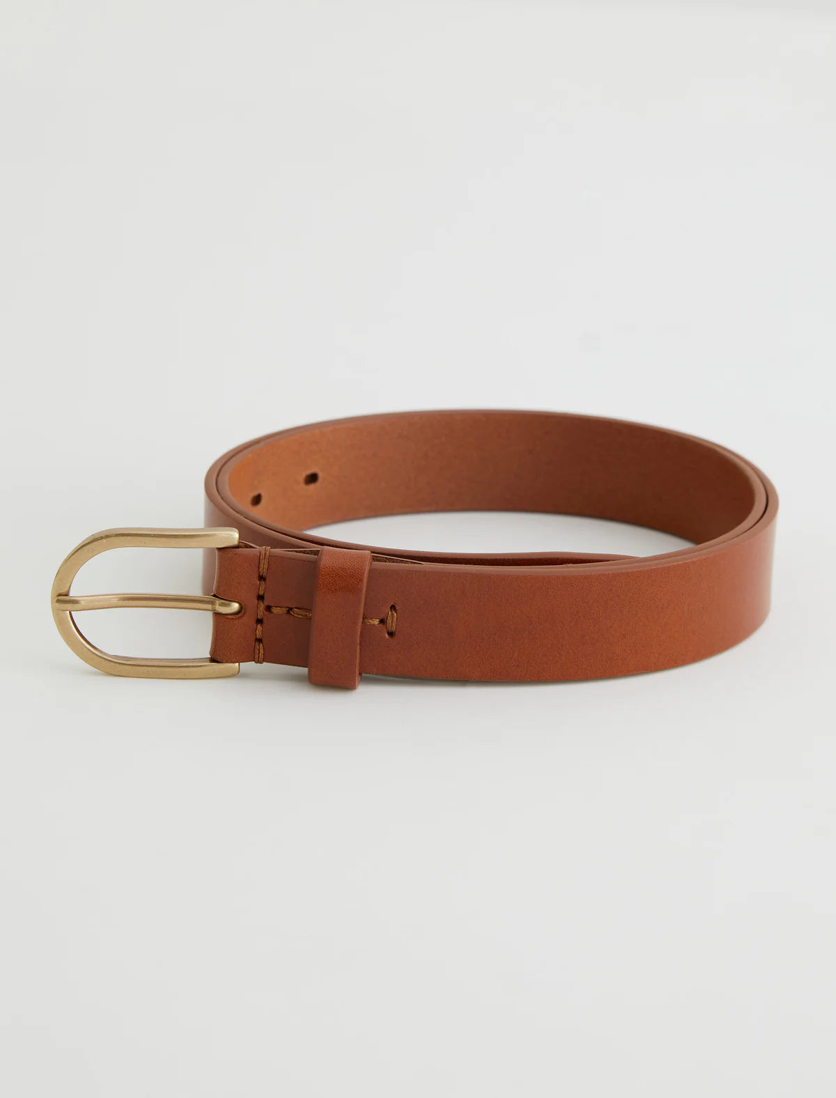 Siena Belt Camel Brass