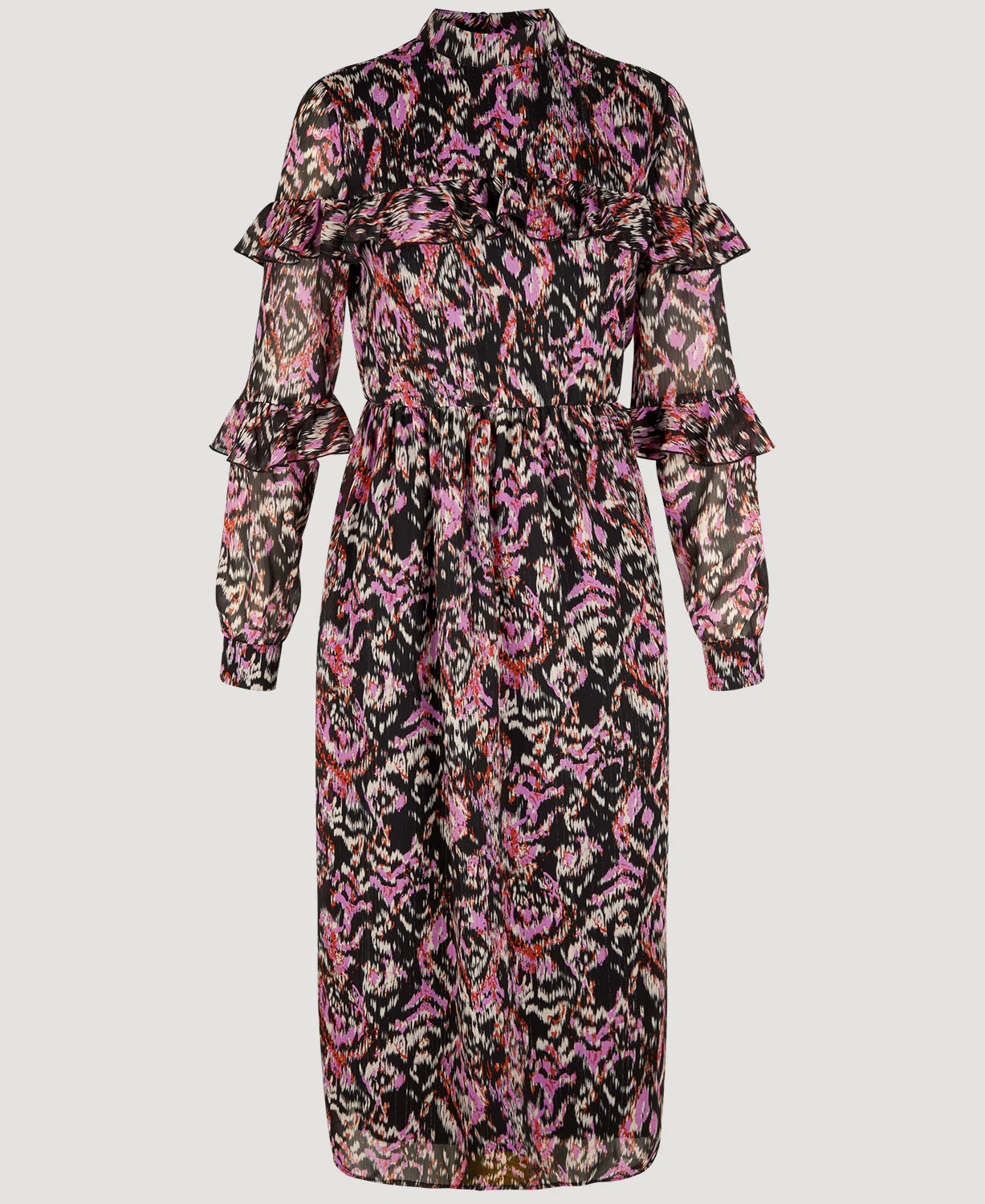 Fabiola Lurex Midi Dress