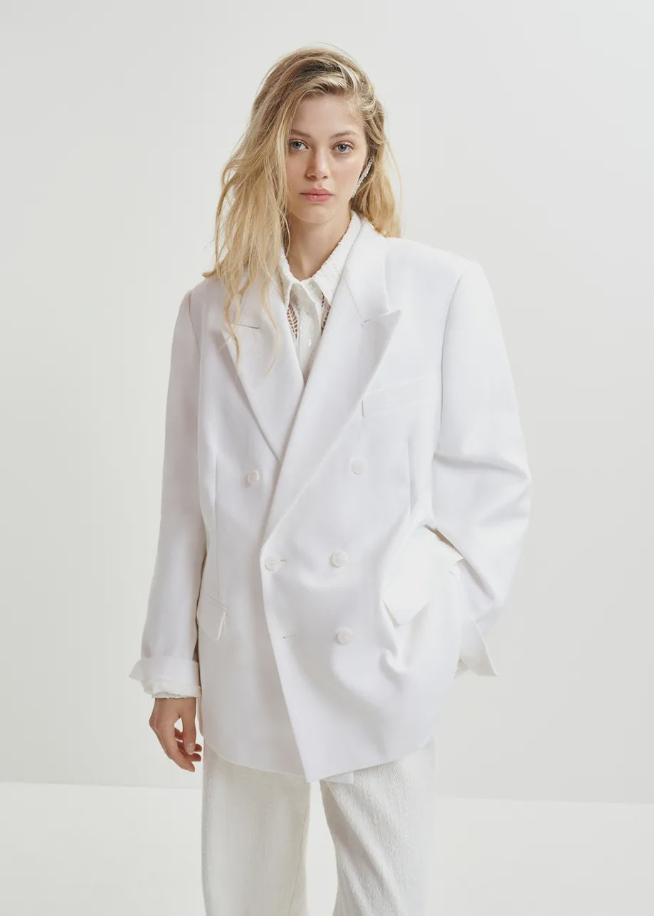 Hollow Blazer Off White