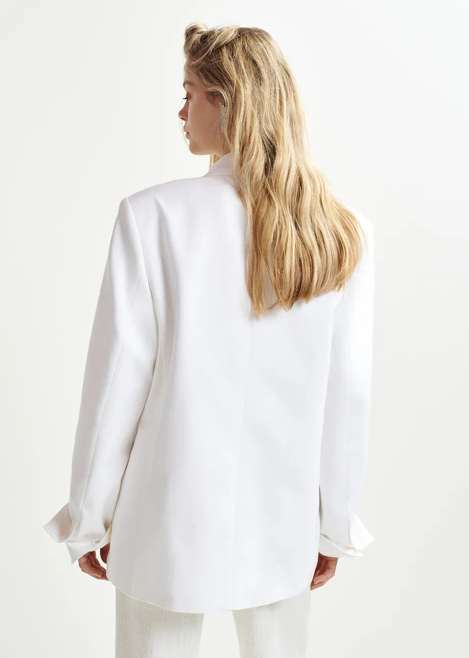 Hollow Blazer Off White