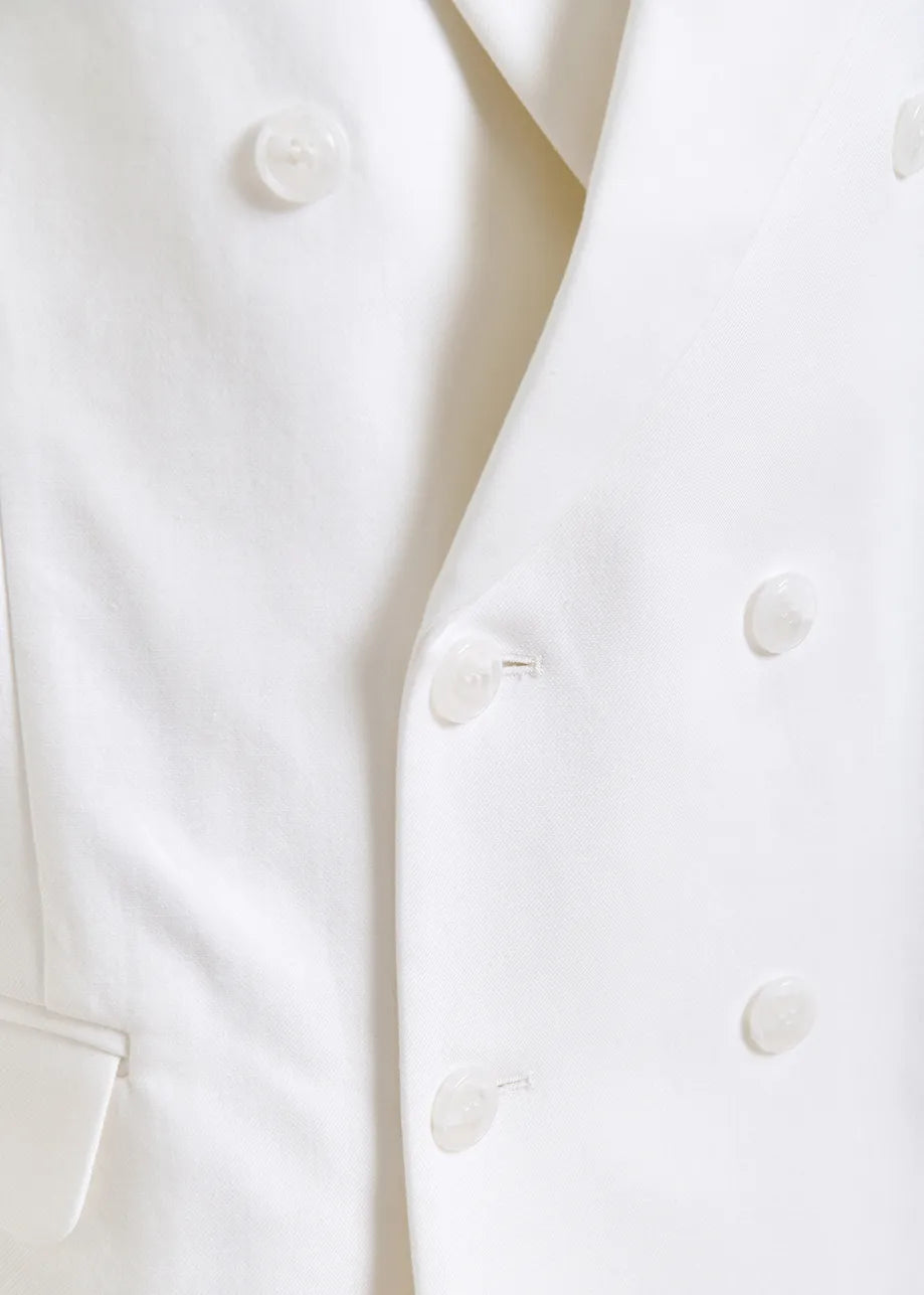 Hollow Blazer Off White