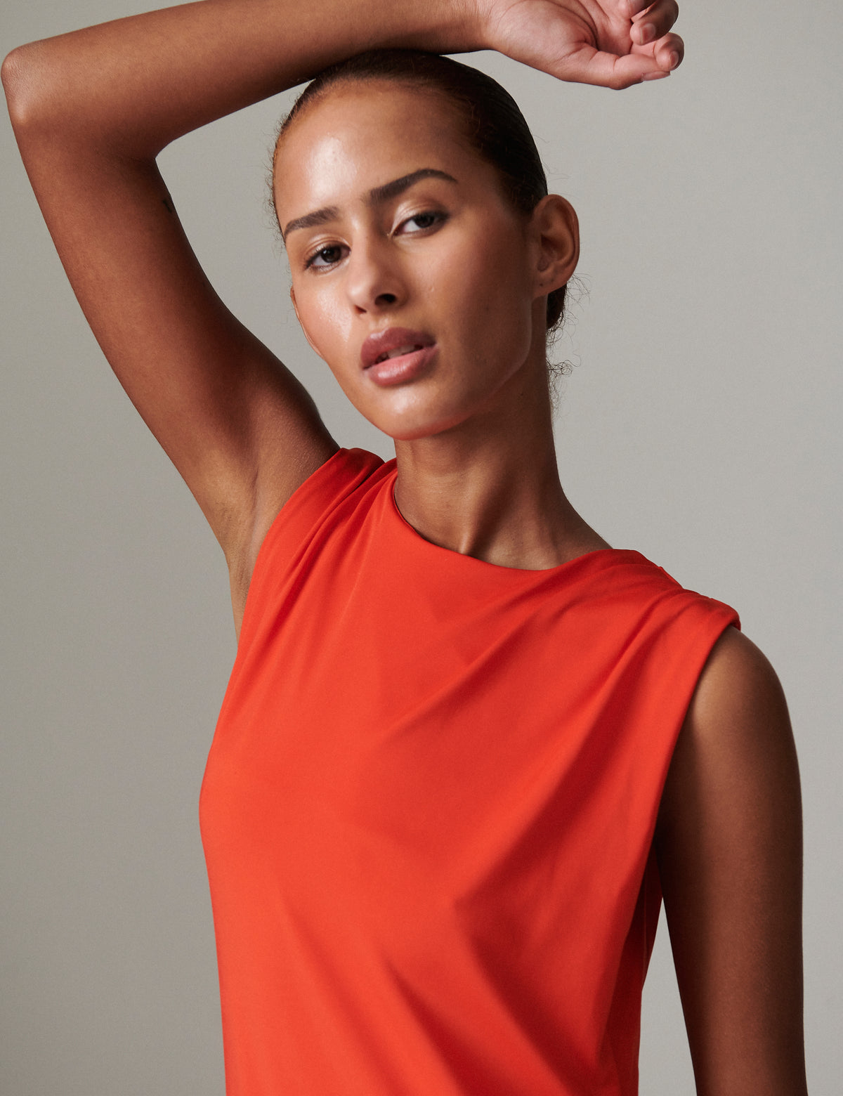 Marina Dress - Fiery Red