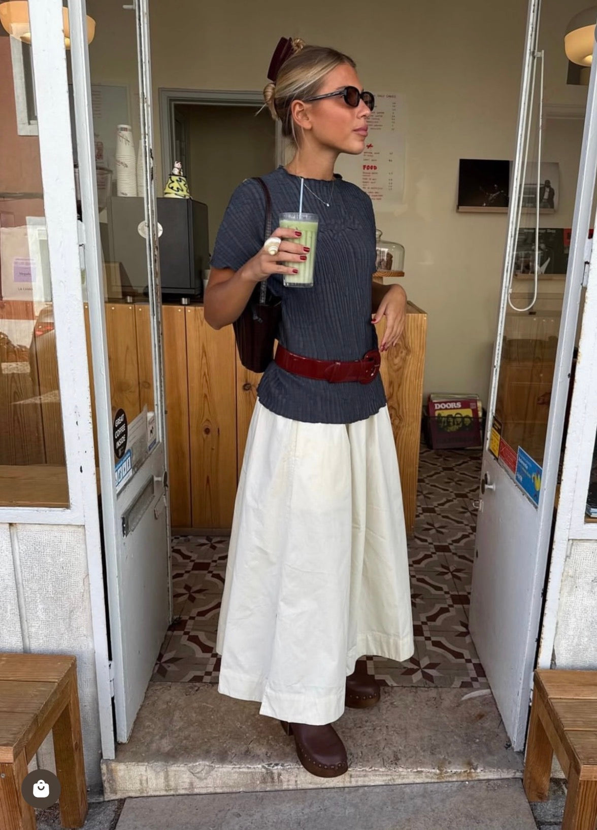 Guri Skirt Champagne