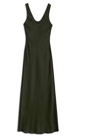 Camille Dress Dark Olive