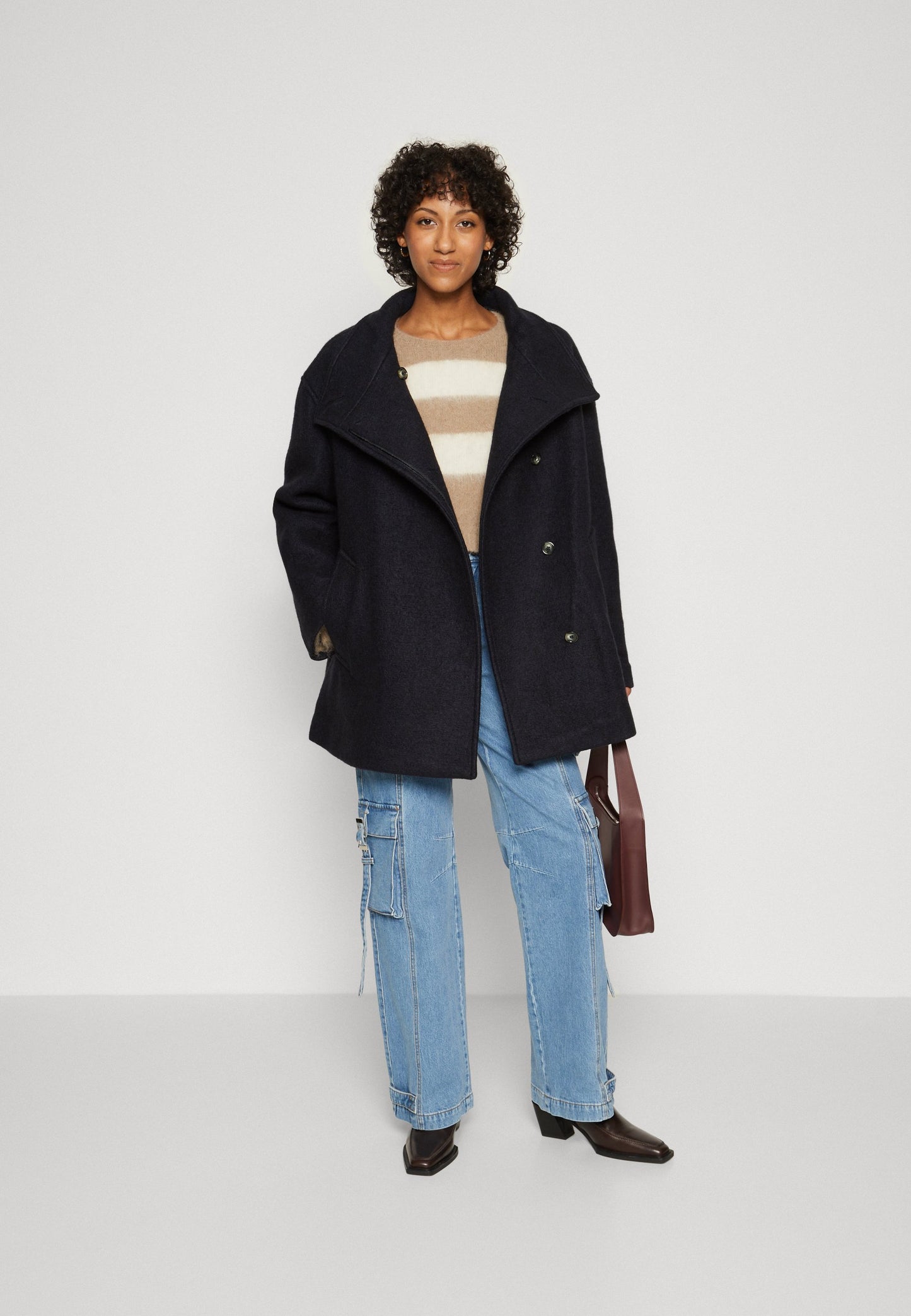 Cathy - Timeless Wool Blend Coat