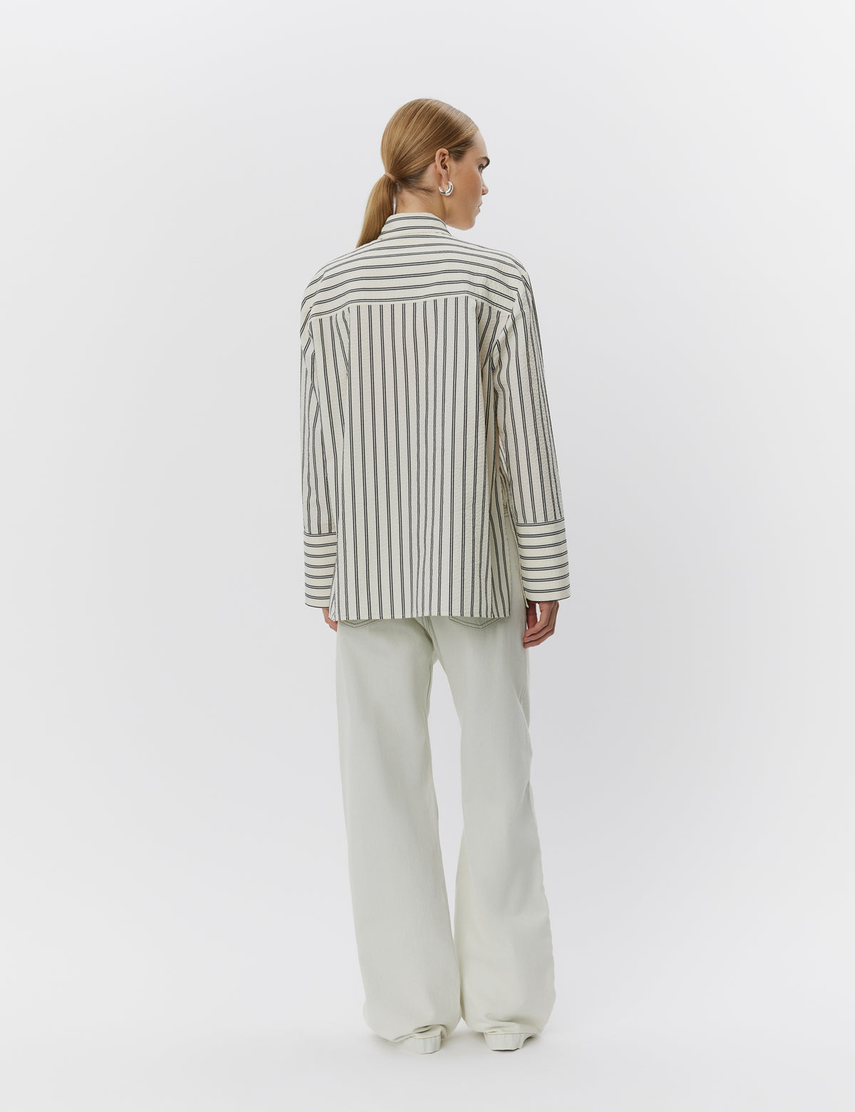 Mylo Shirt Pistachio Stripe