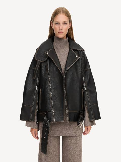 Beatrisse leather jacket