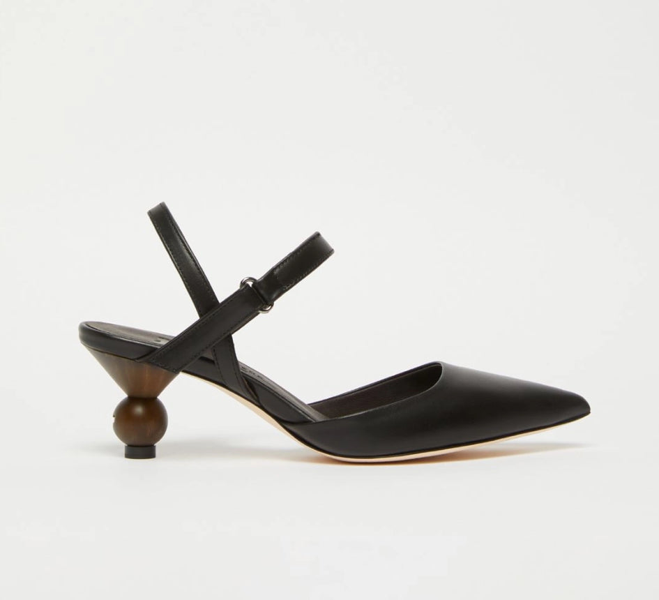 Palo Slingbacks Black