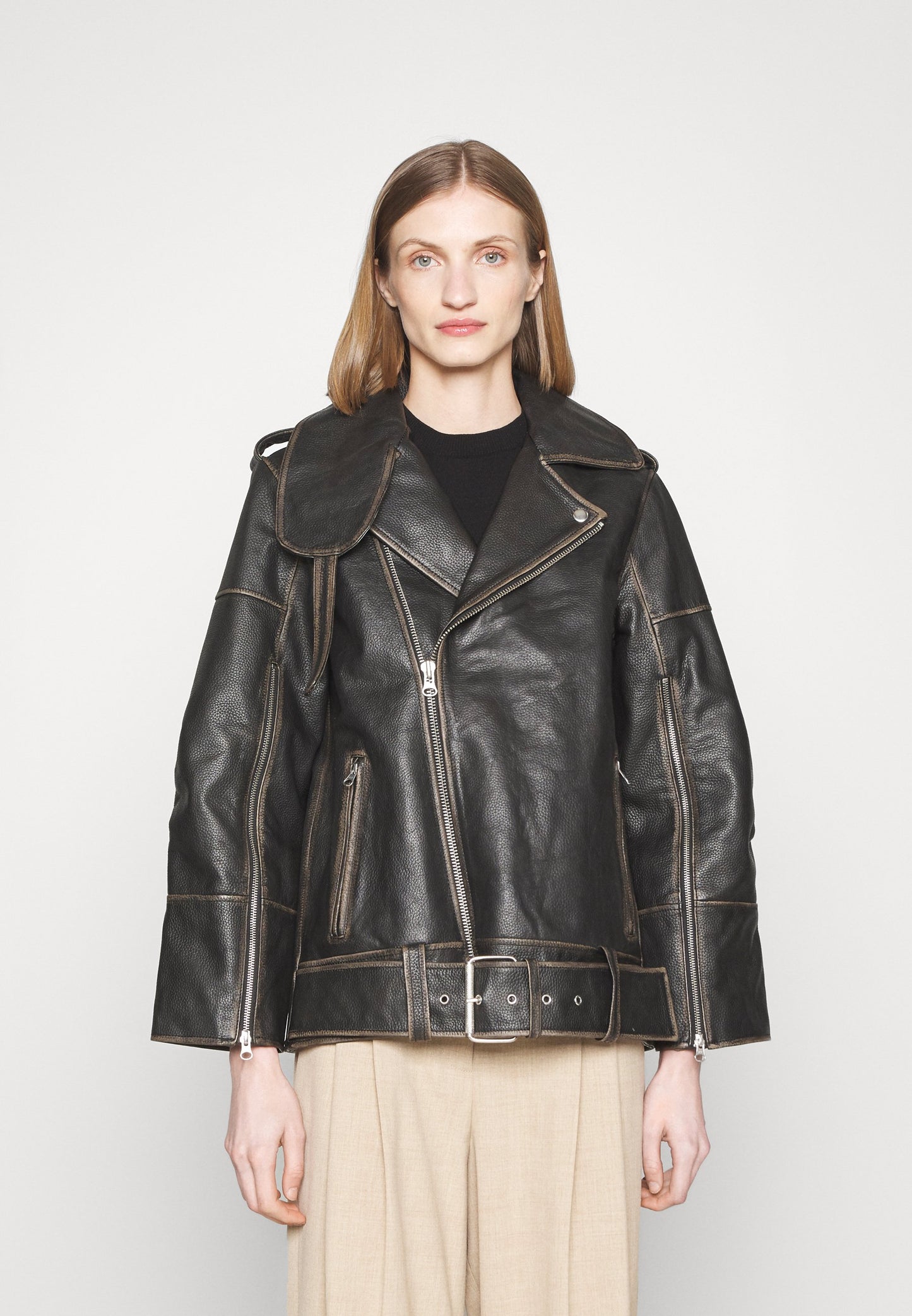 Beatrisse leather jacket