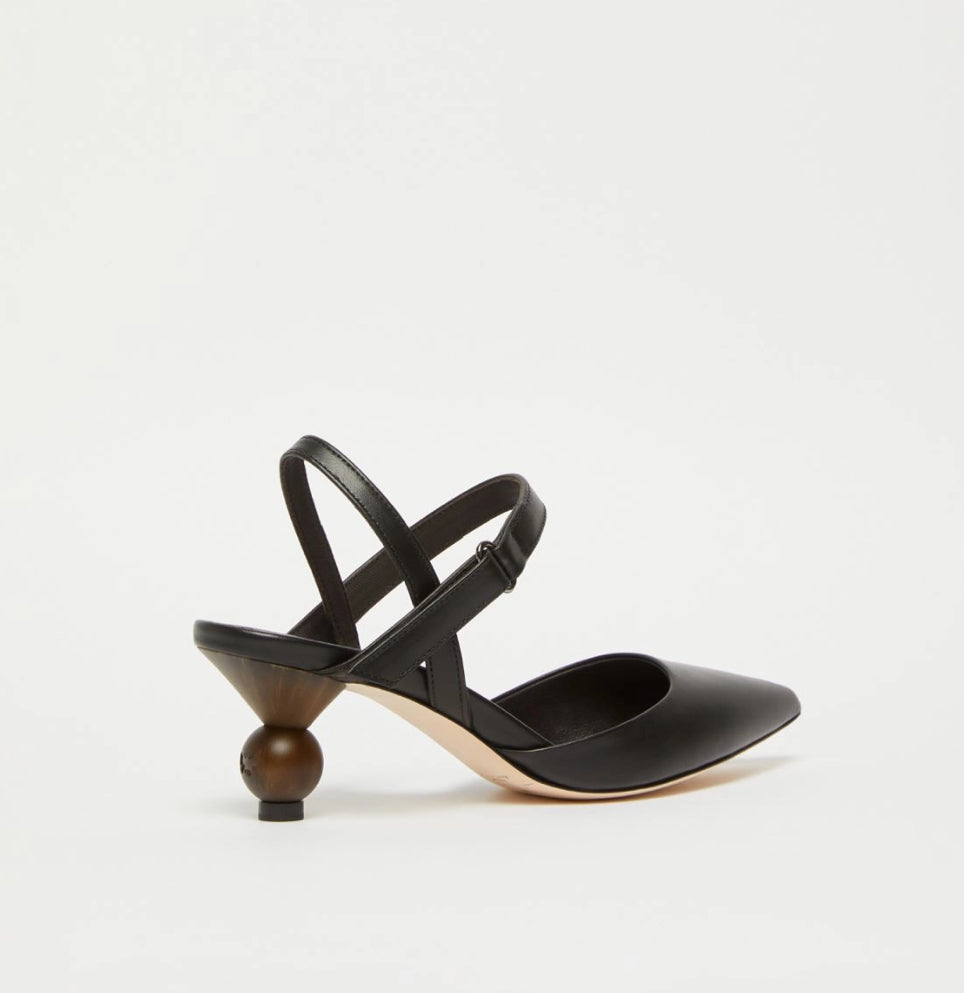 Palo Slingbacks Black