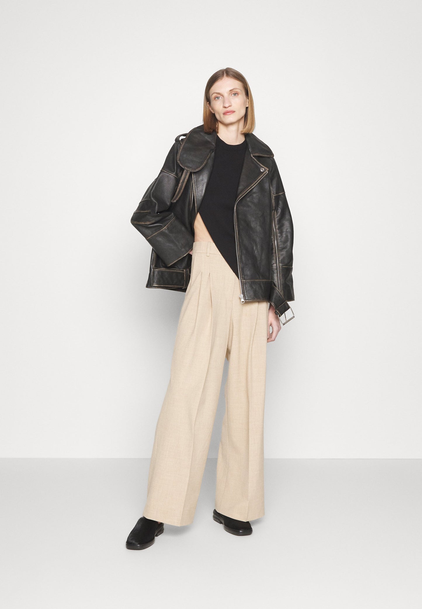 Beatrisse leather jacket