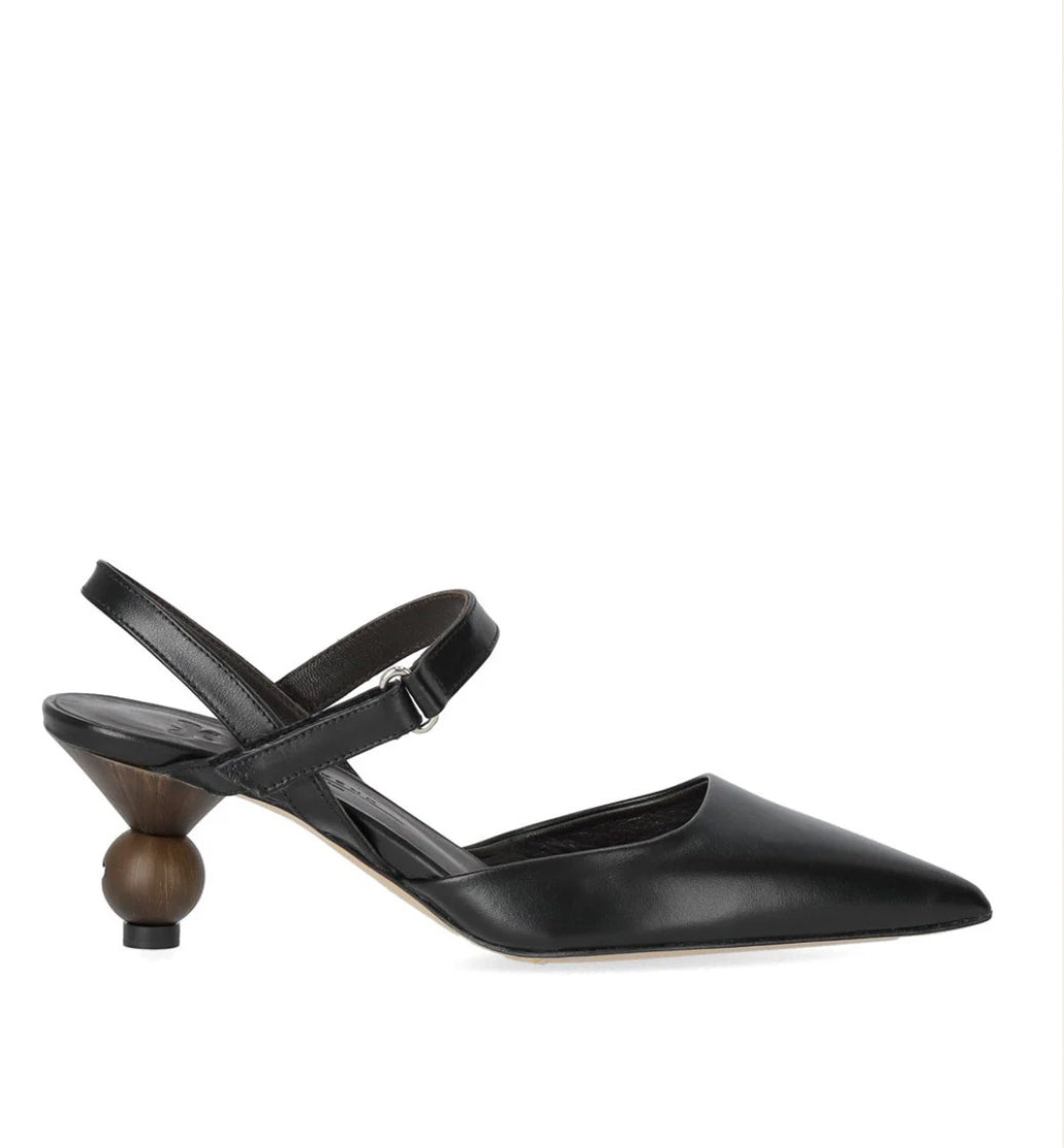 Palo Slingbacks Black