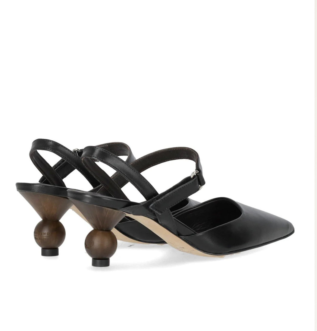 Palo Slingbacks Black
