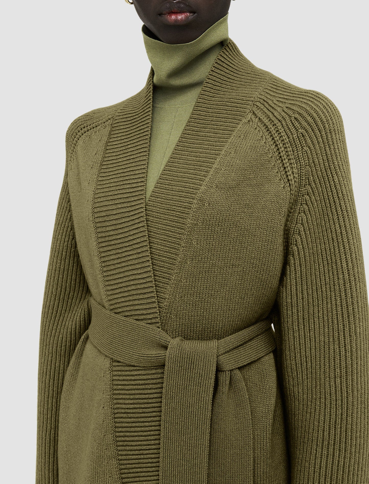 Cardigan Stitch - Dark Olive
