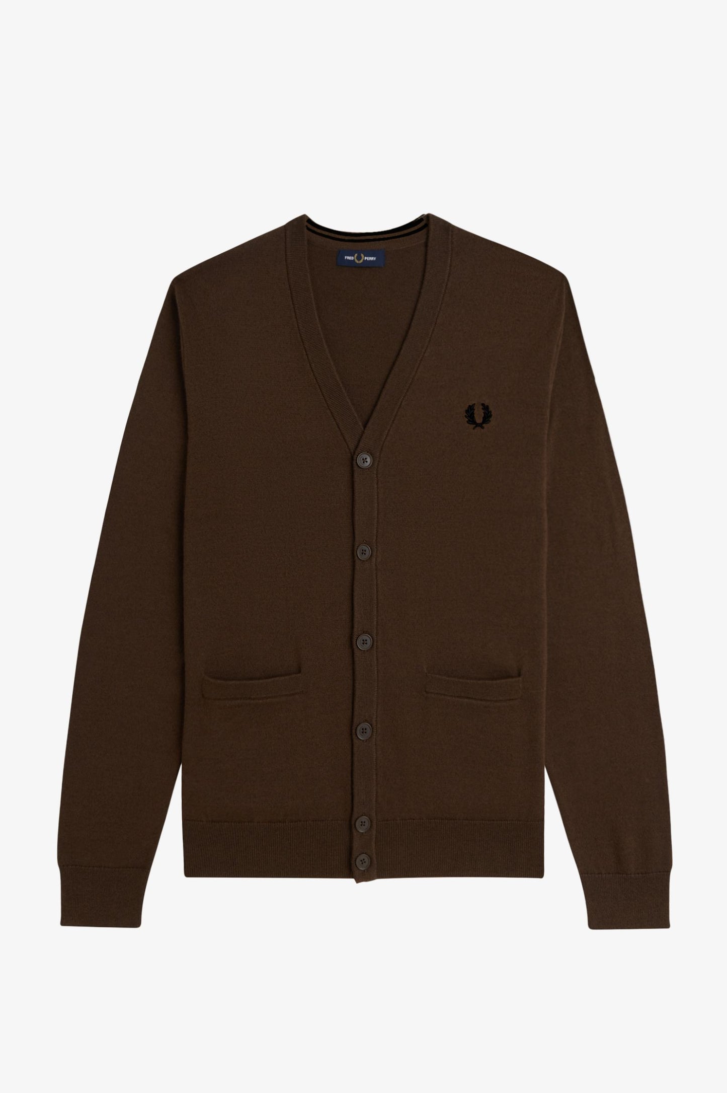 Classic Cardigan Burnt Tobacco