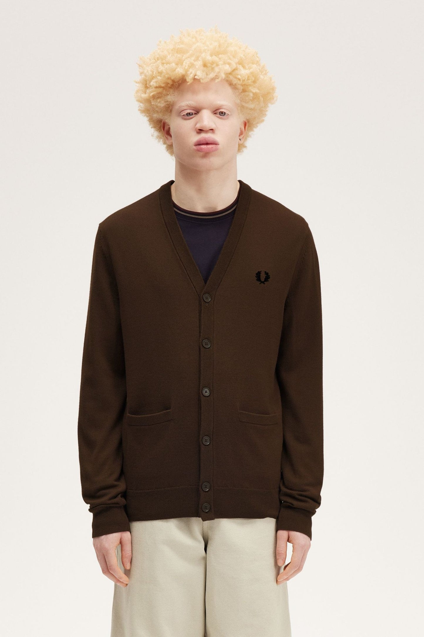 Classic Cardigan Burnt Tobacco