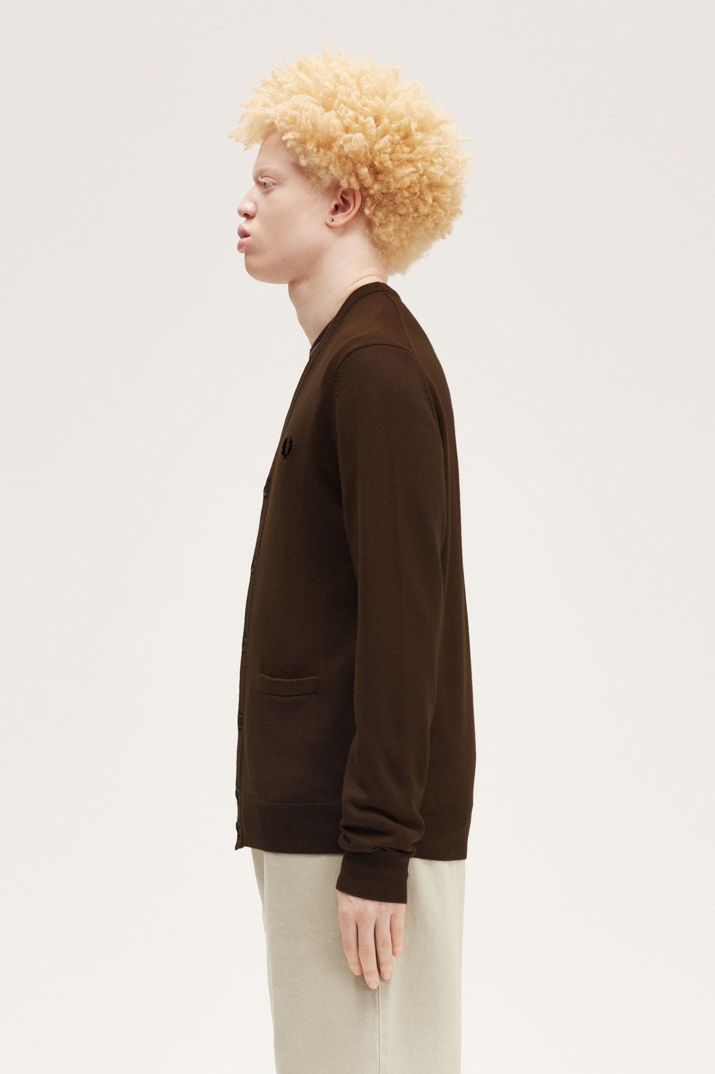 Classic Cardigan Burnt Tobacco