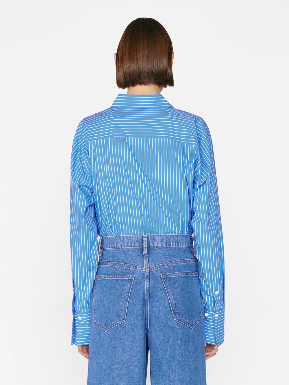 The Oversized Shirt _ Cornflower