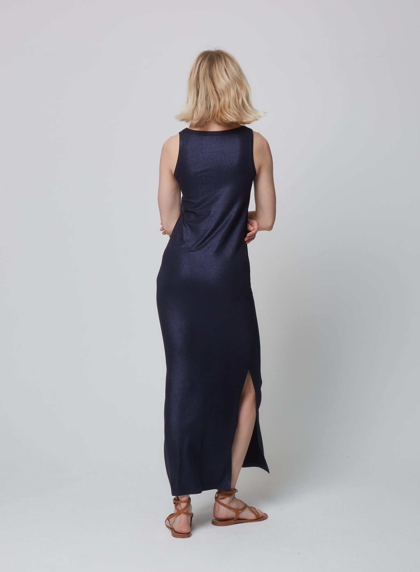 Round Neck Sleeveless Dress