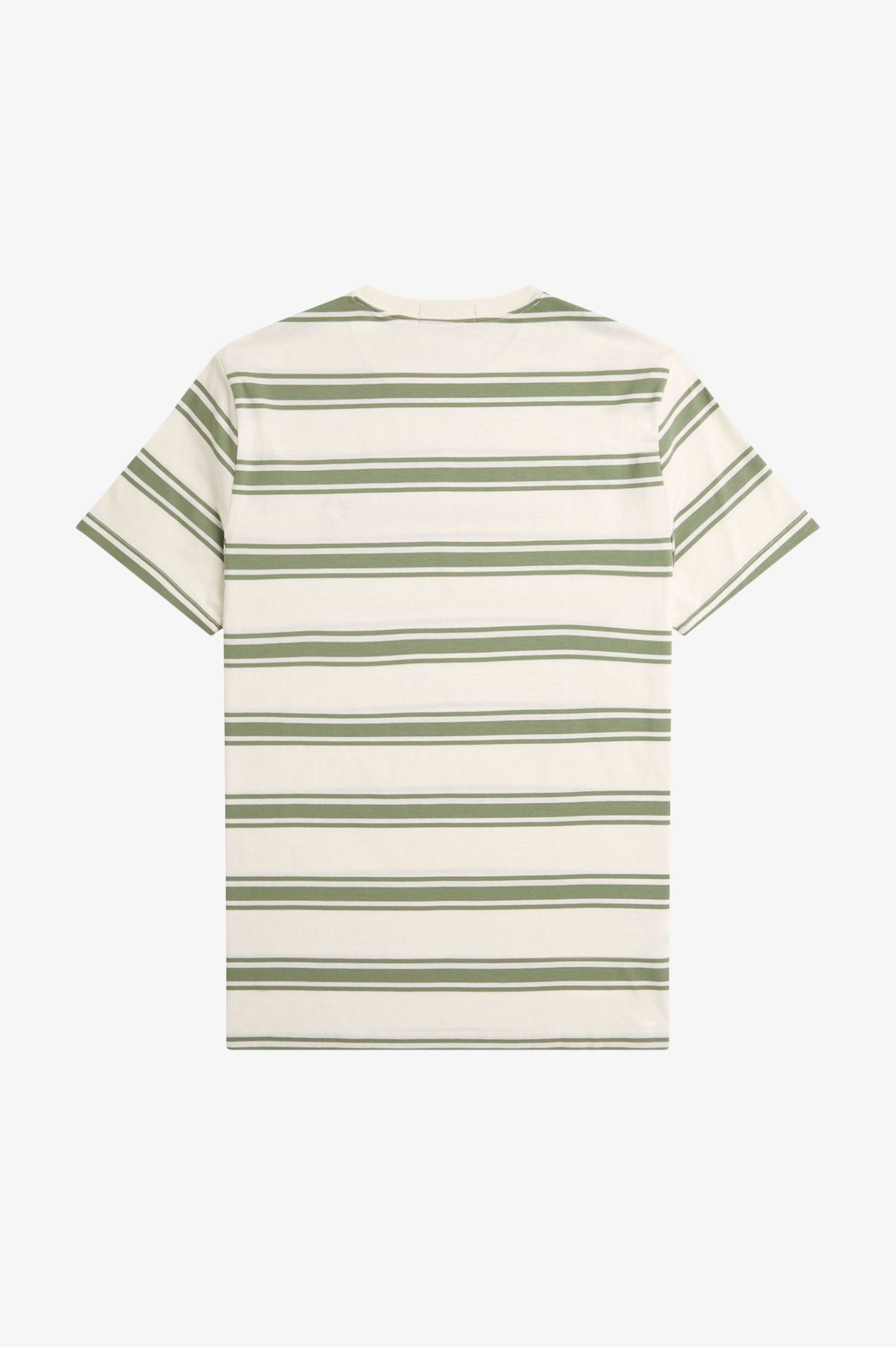 Fine Stripe Tee Ecru