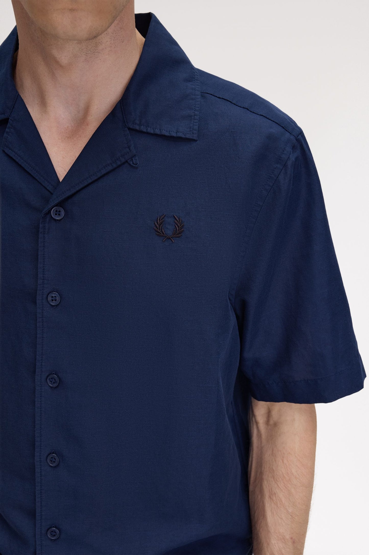 Revere Collar Knitted SHirt