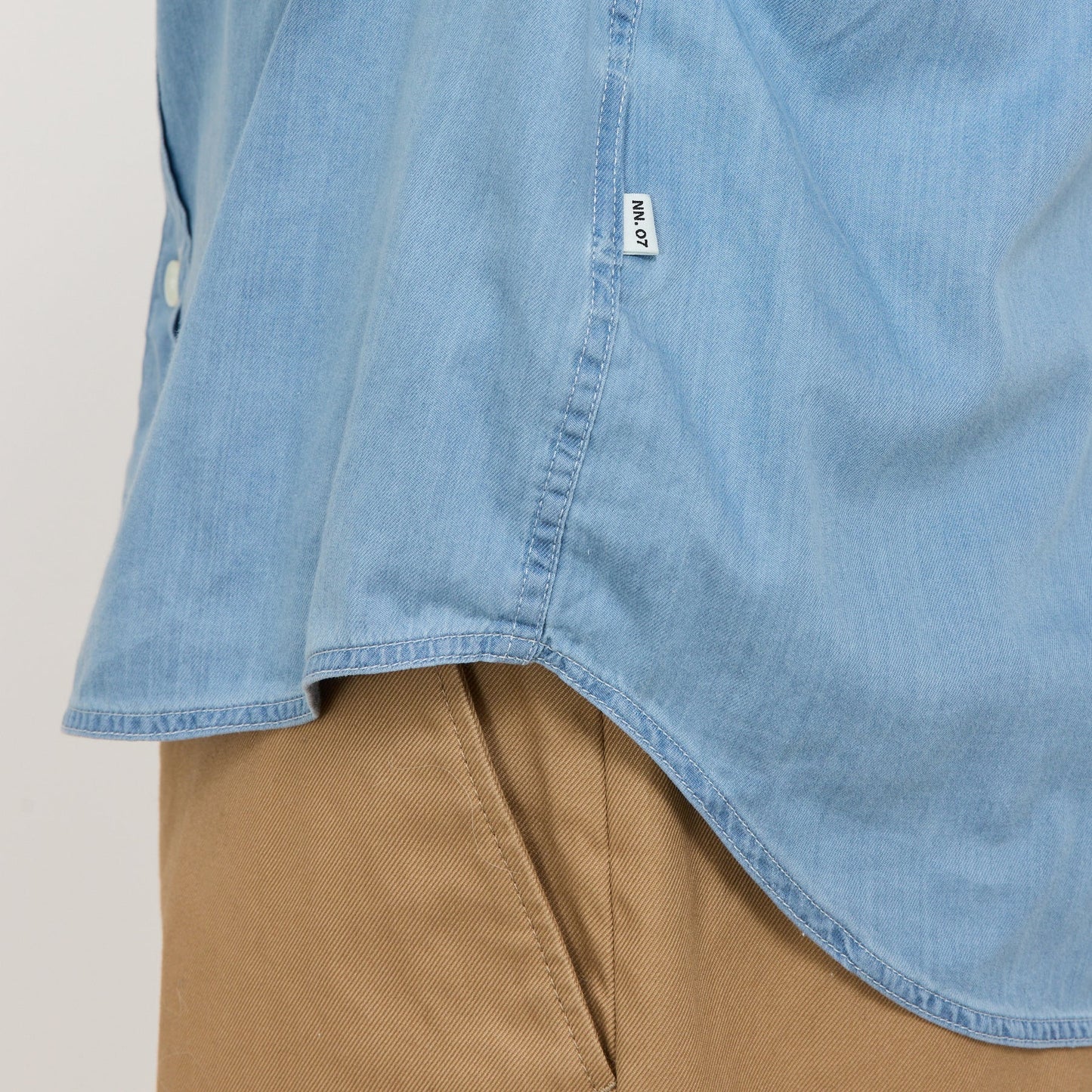 Colby Shirt Bleach Indigo