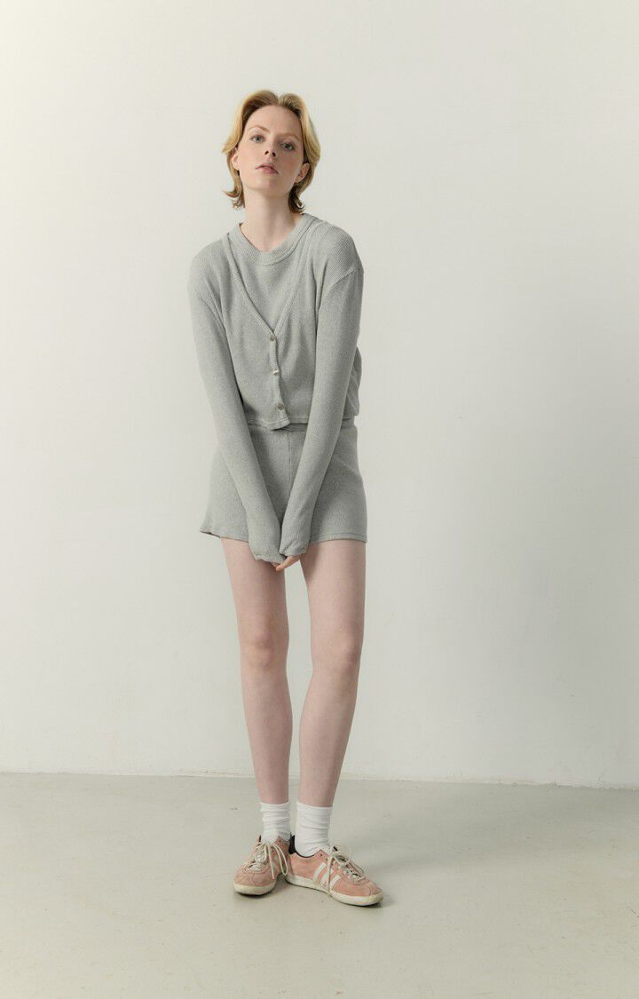 Piwik Cardigan Heather Grey