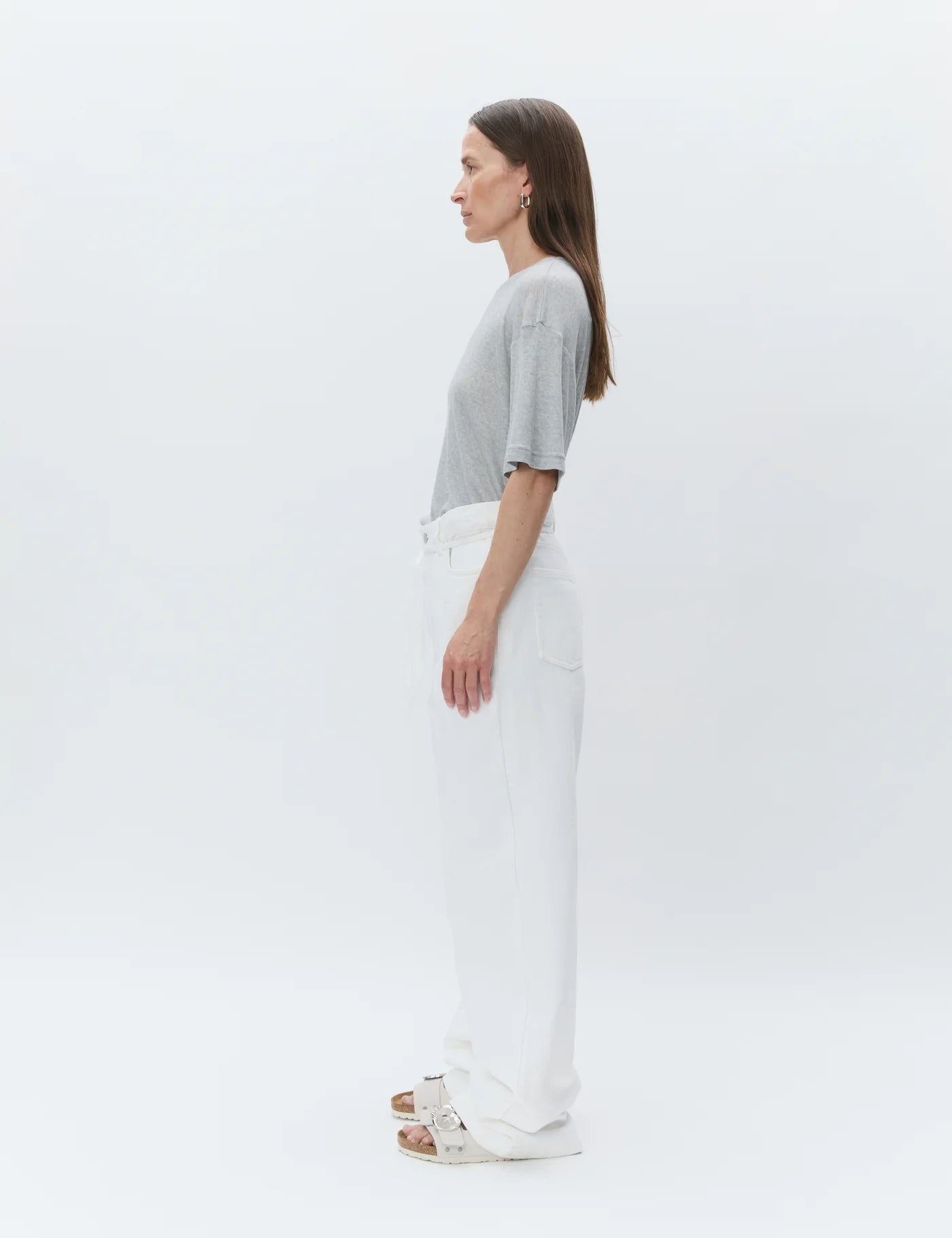 Parry Tee Grey Melange