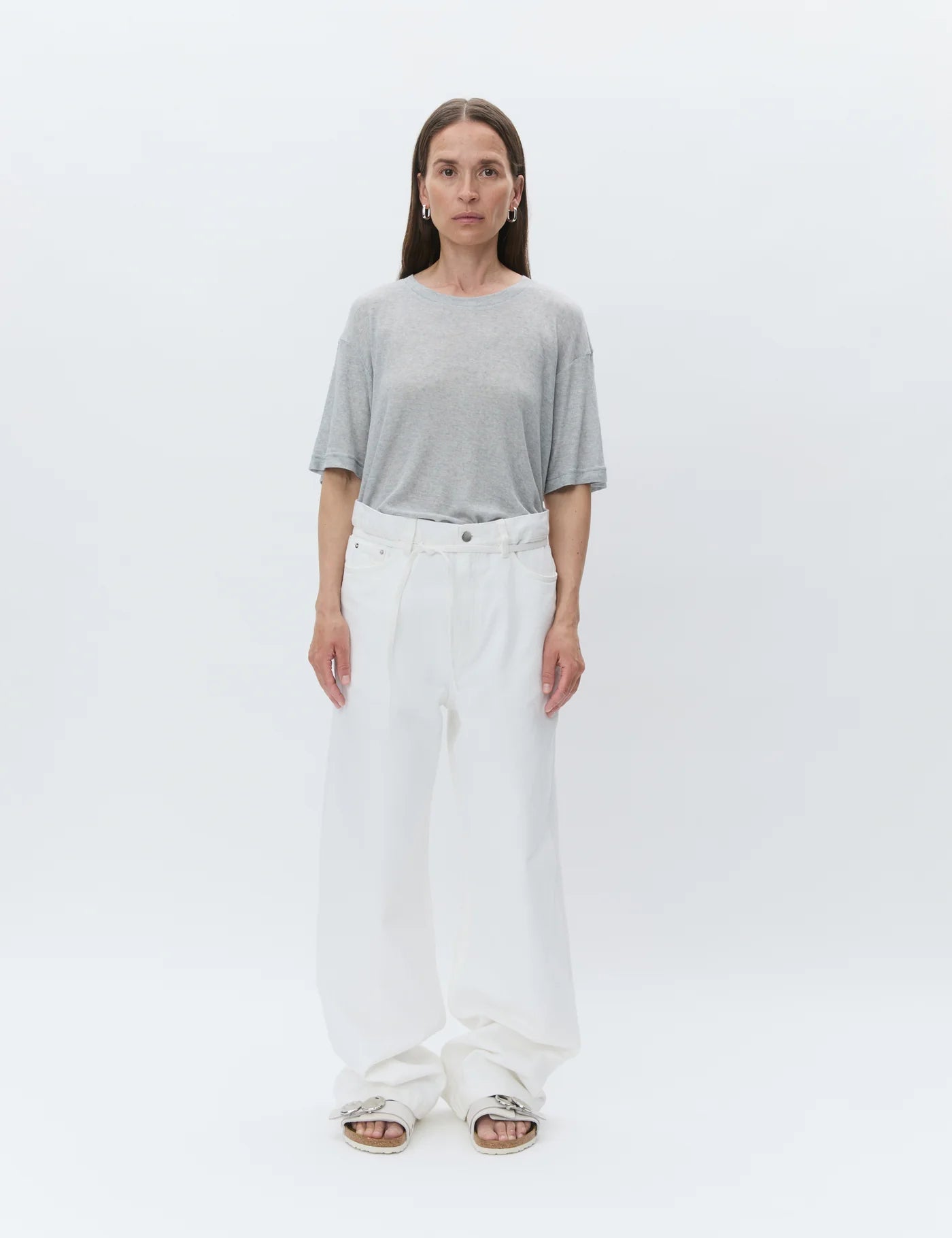Parry Tee Grey Melange