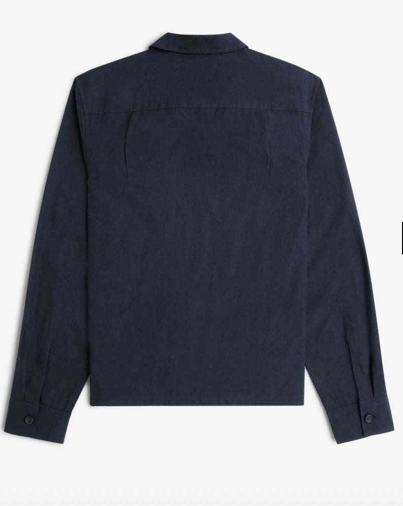 Poplin Overshirt Navy