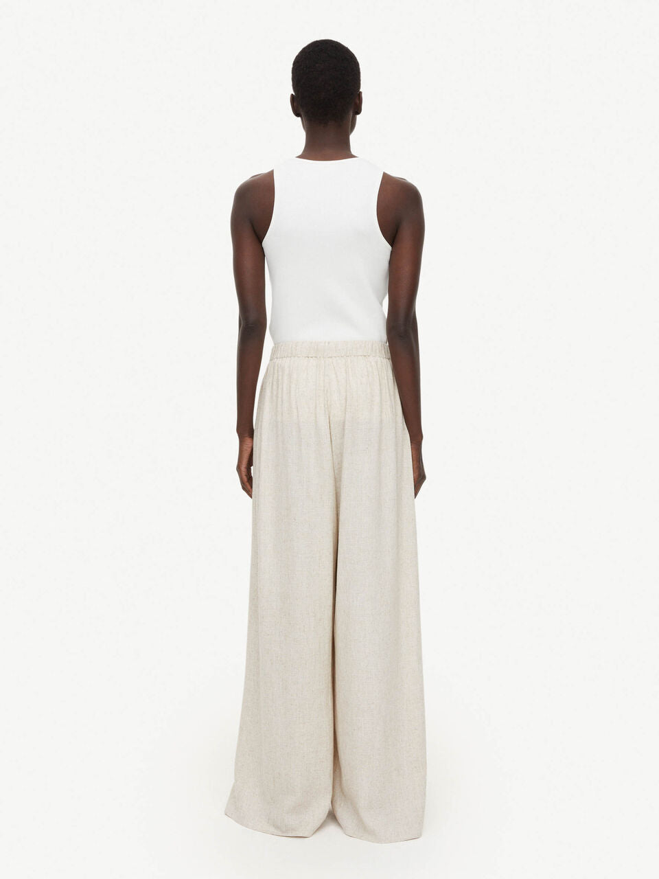 Amani Tank Top Soft whitw