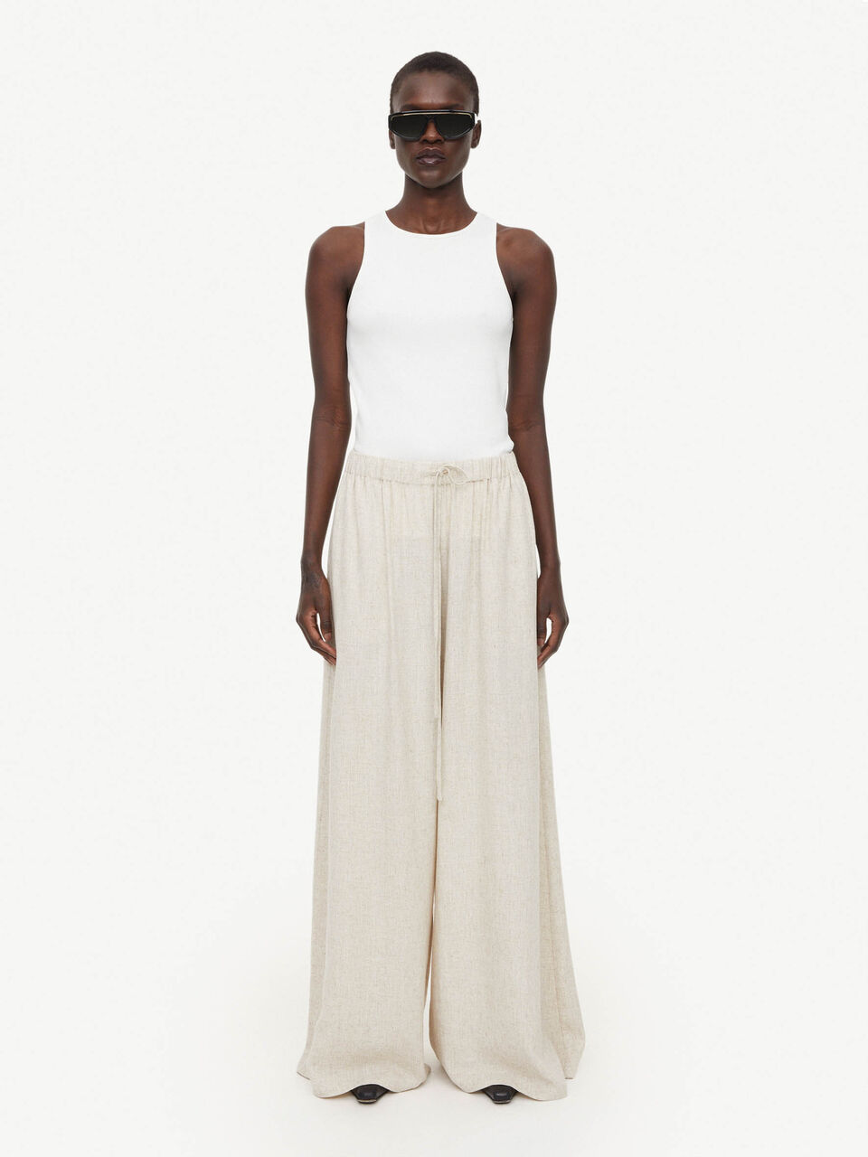 Amani Tank Top Soft whitw