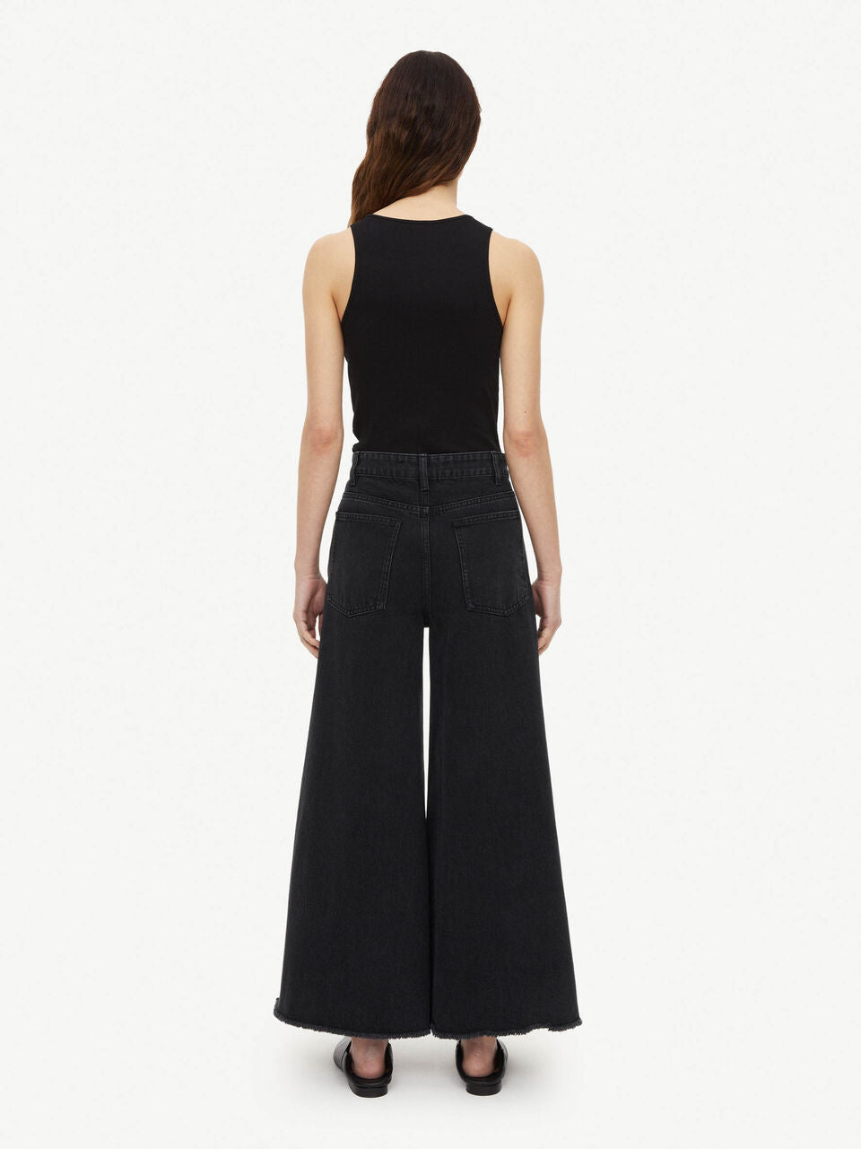 Anisa Tank Top- Black