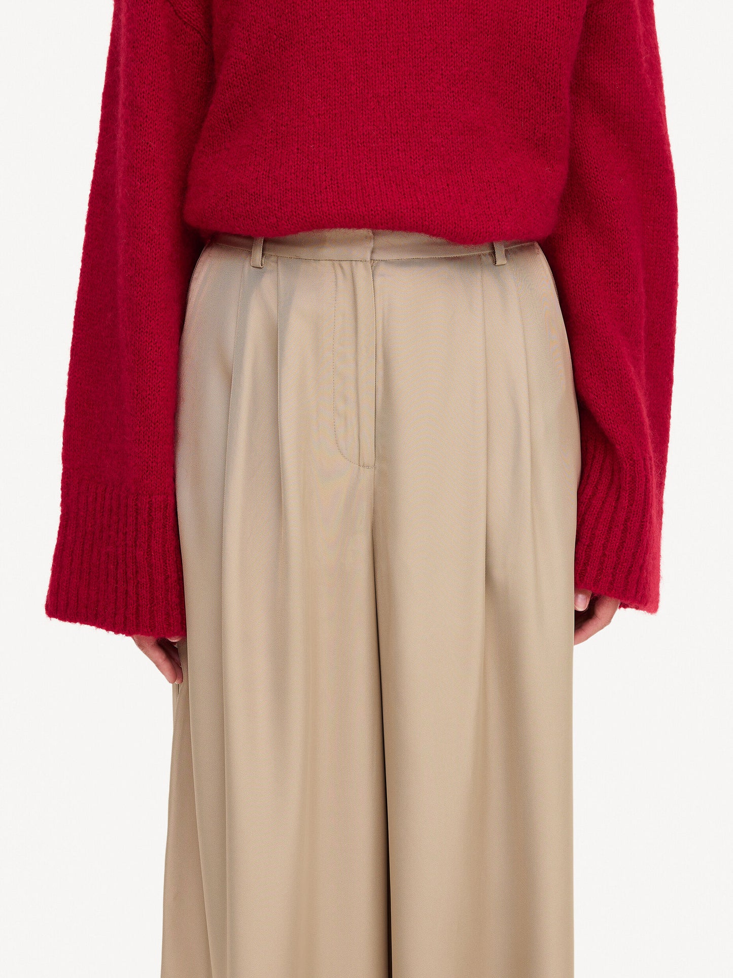 Piscali mid-waist trousers