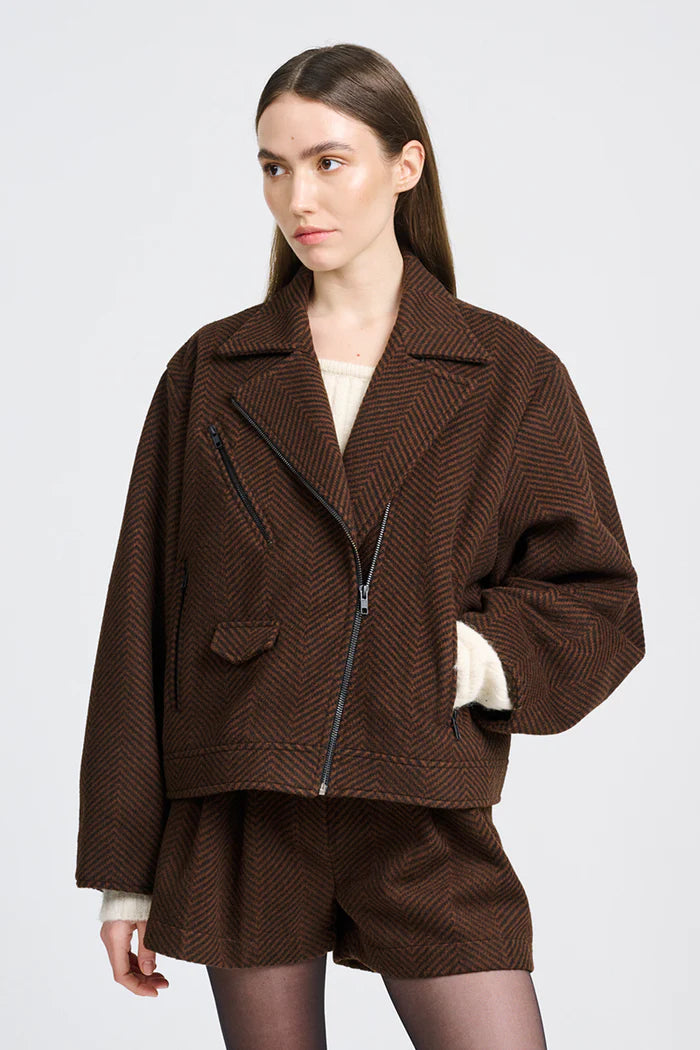 Savory Jacket- Choc