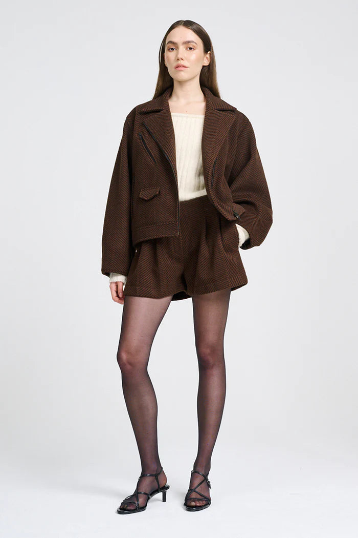 Savory Jacket- Choc