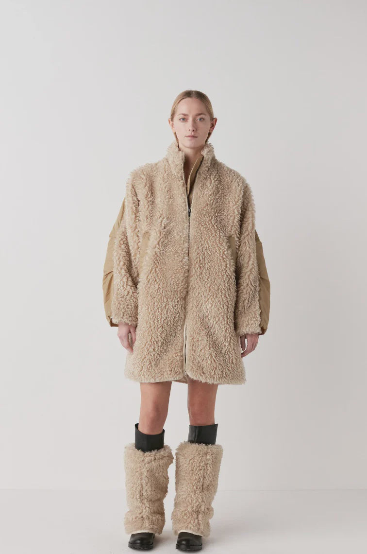Milly Coat - Light Sand