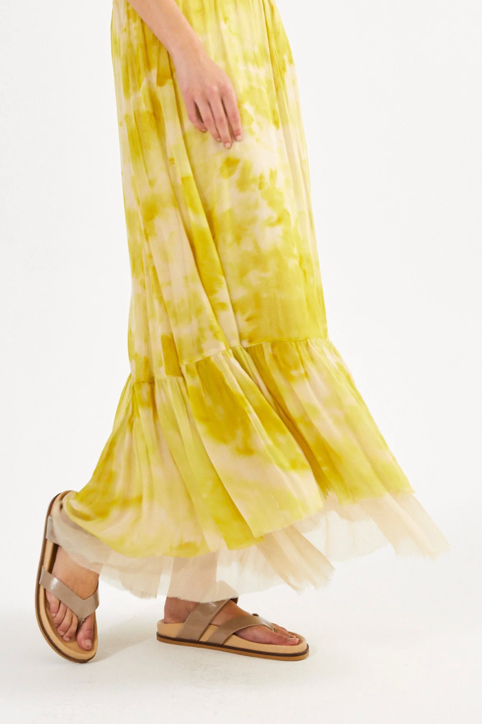 Fanni Fusion Skirt - Lemon Combo