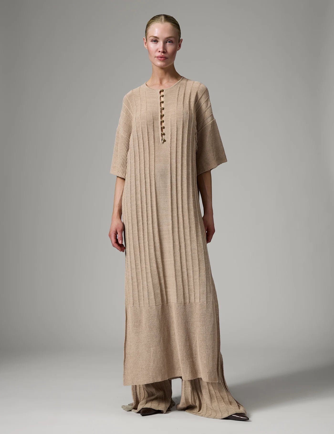 Stellan Dress Cobblestone