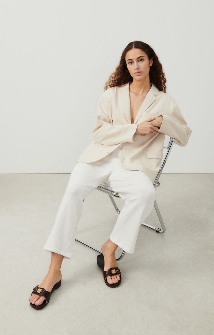 Uyabow Blazer Melange Ecru