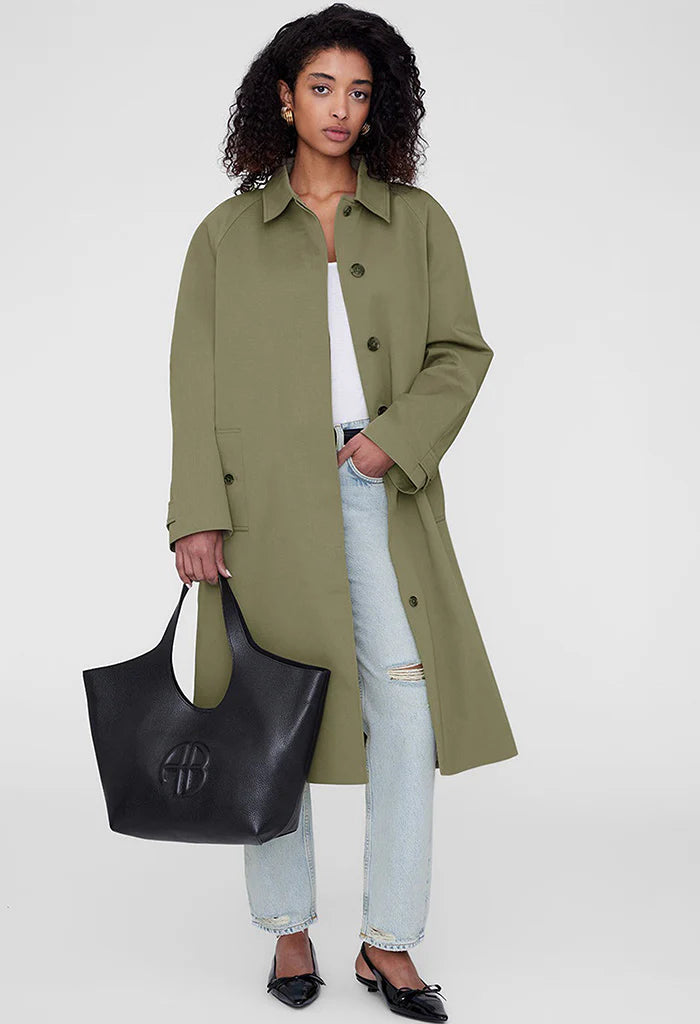 Randy Oversized trench - Olive